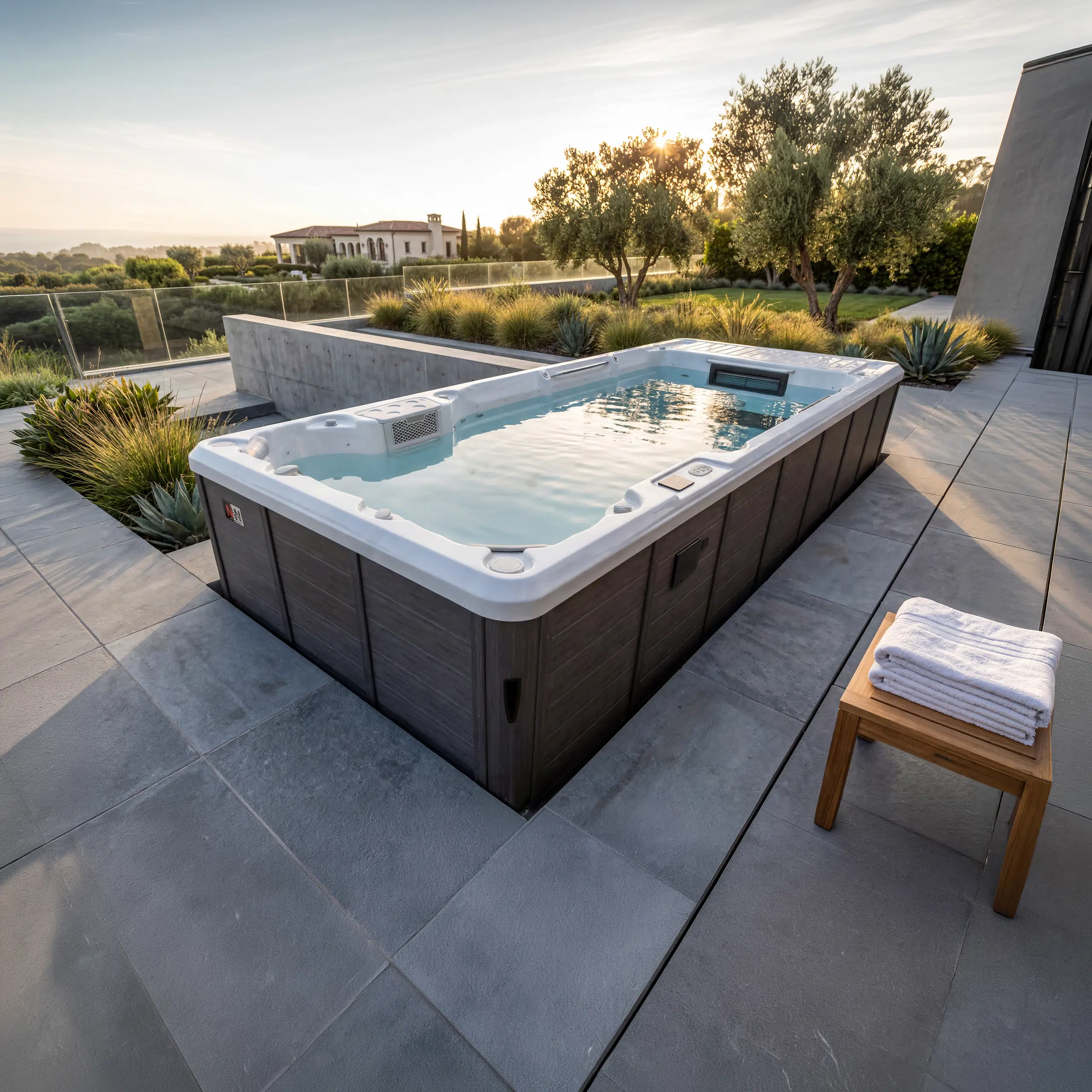 Nordland 550 - Spa de nage mono bassin | North Wave Spa
