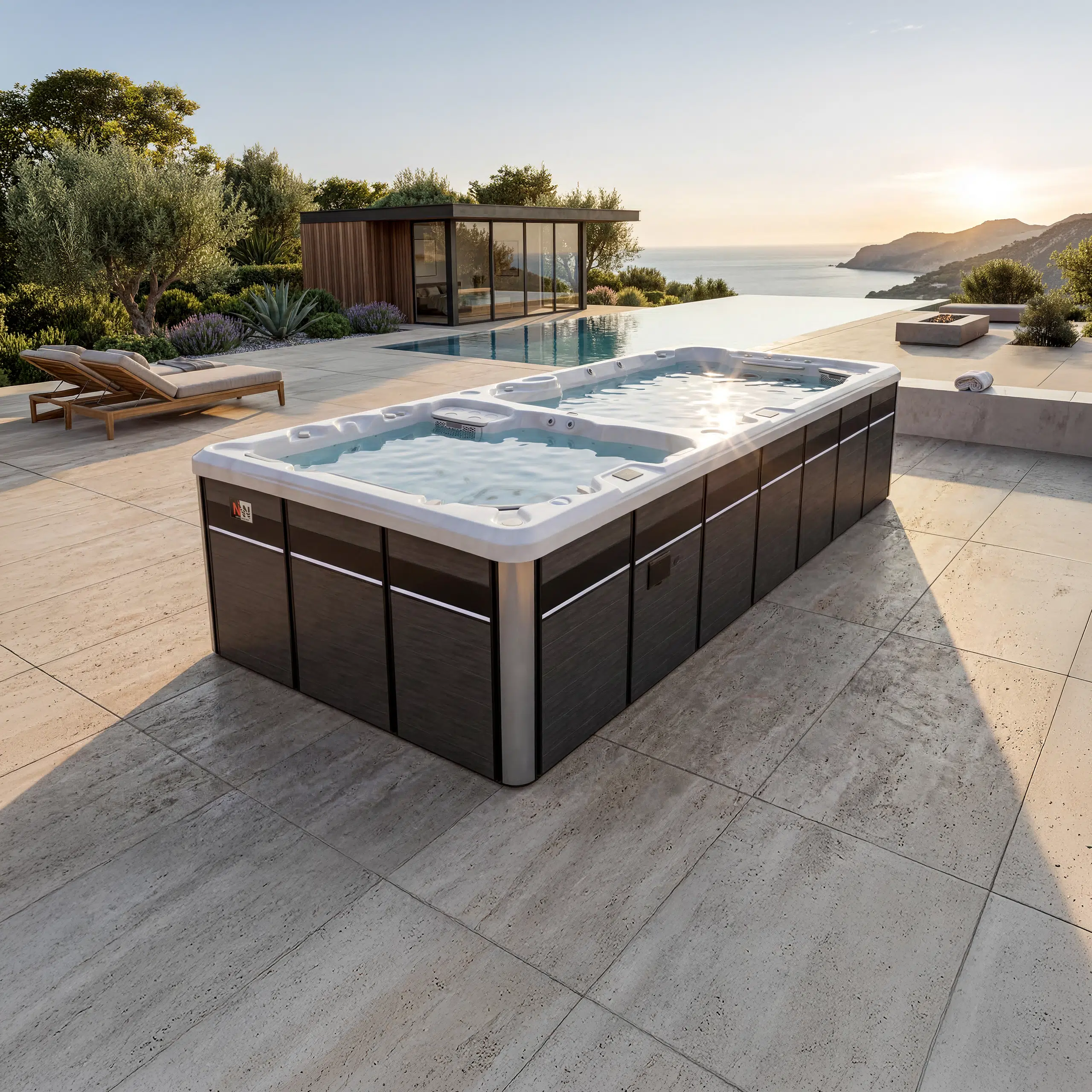 Risor 600 - Spa de nage bi-zone | North Wave Spa
